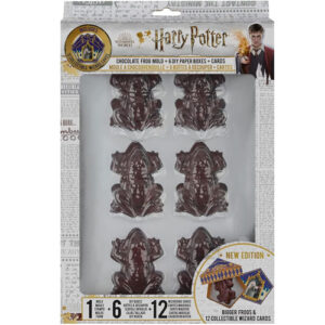 Cinereplicas Harry Potter - Chocolate Frog Mold (12 Wizard Card, 6 DIY Boxes) - Official License