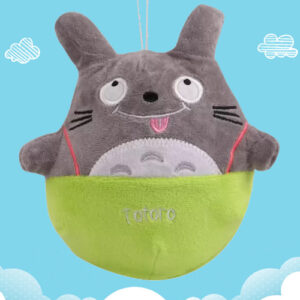 Totoro Plush Stuffed Toy for Kids Birthday Gift - Yellow - 15 cm