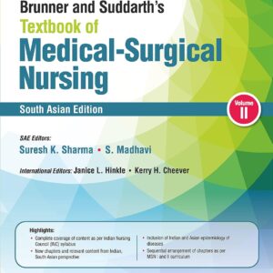 Brunner & Suddarth’s Textbook Of Medical Surgical Nursing, (South Asian Edition)- 2 Volume Set: Vol. 2